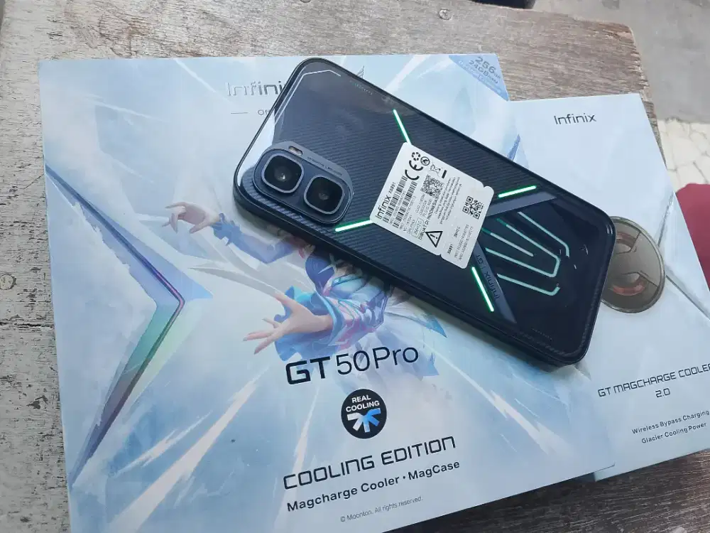 Infinix GT 50 pro 5g gift box Ram 12/256 seminggu lebih pakai mulus