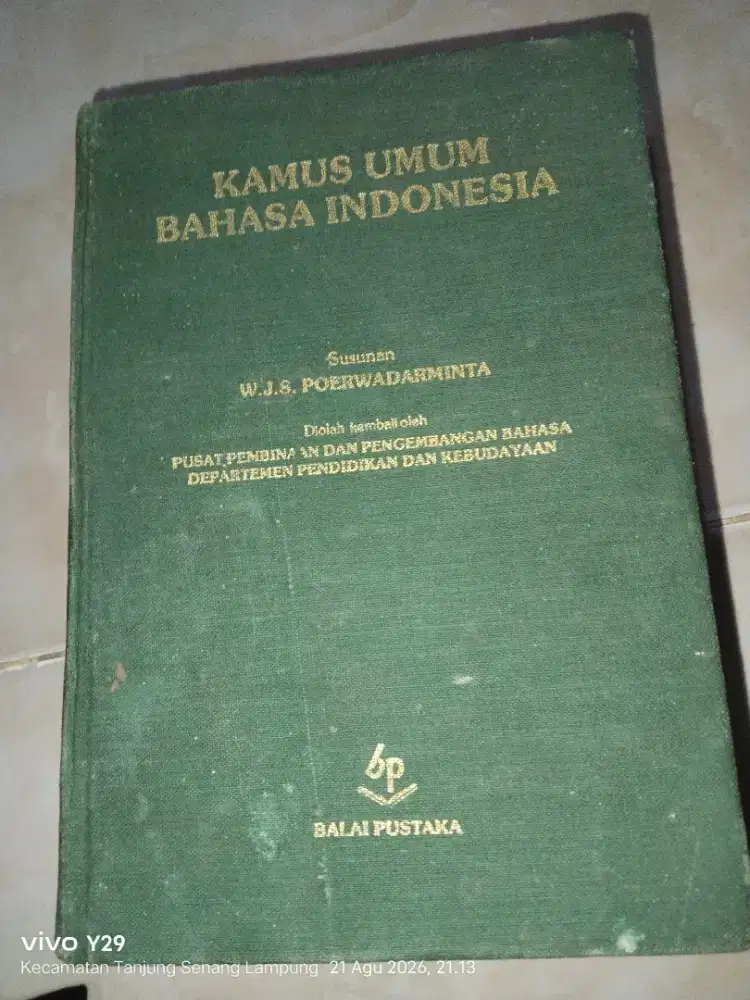 Kamus umum bahasa Indonesia