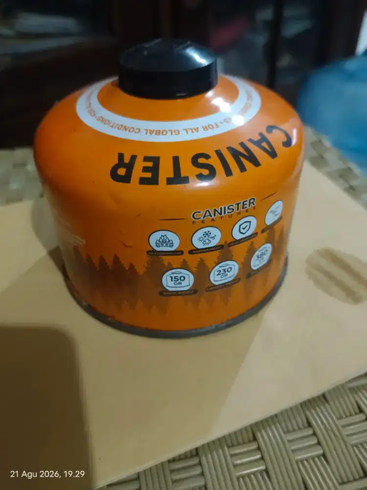 Tabung Canister kosong