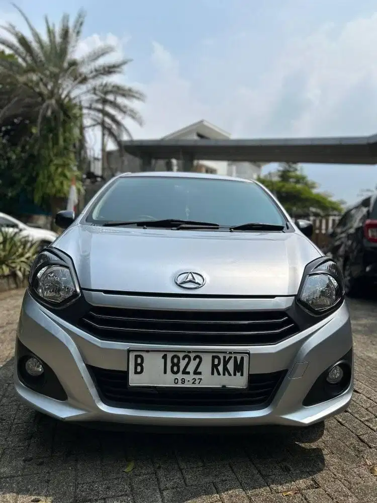 Daihatsu New Ayla X Th 2022 Manual Silver Metalik Mulus  DP 5 Jt