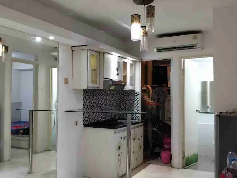 dijual apart kalibata city regency 2kamar semi furnished shm