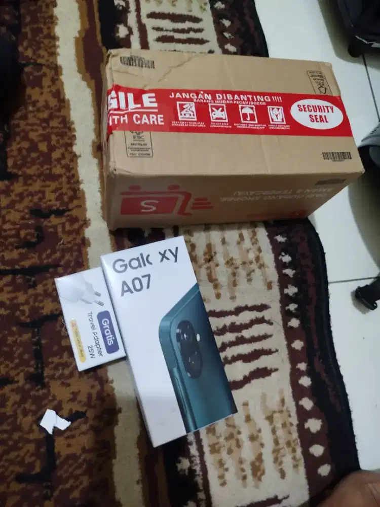 Dijual baru unboxing Samsung galaxy a07