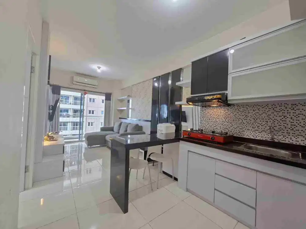 Sewa 2BR Full Furnish Apartemen Puncak Bukit Golf Surabaya.