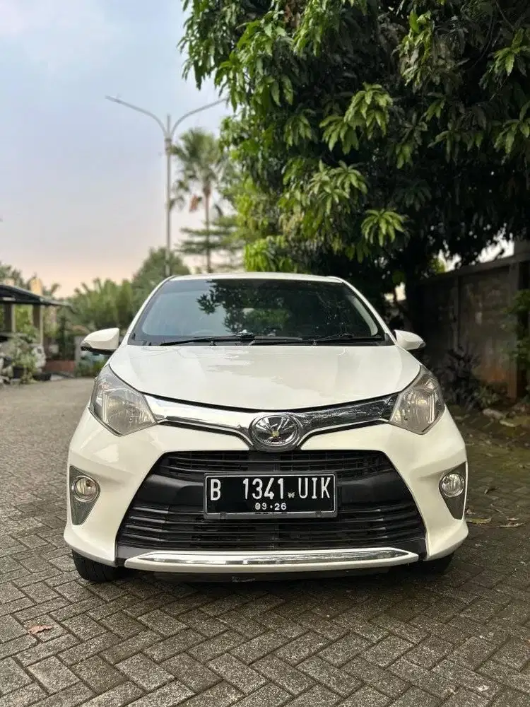 Toyota Calya G Th 2016 a/t Putih Metalik Mulus DP 7 Jt Pajak Panjang