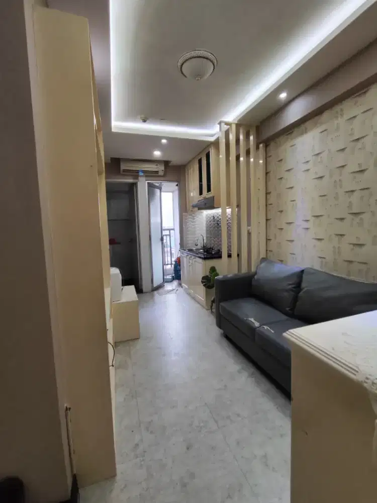 Unit sewa 2BR jadi 1BR waterheater Apartemen Bassura