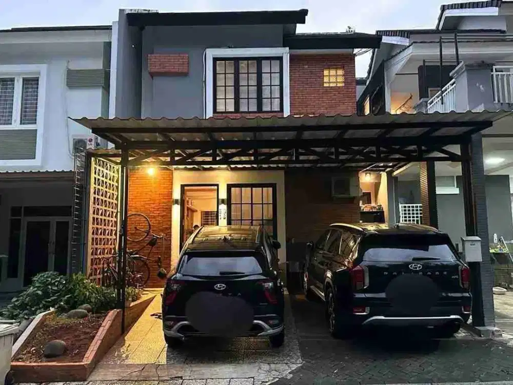 Dijual Rumah Baru Yang Cocok untuk Eksekutif Muda, Desain cantik, lokasi strategis, lingkungan nyaman HRB206