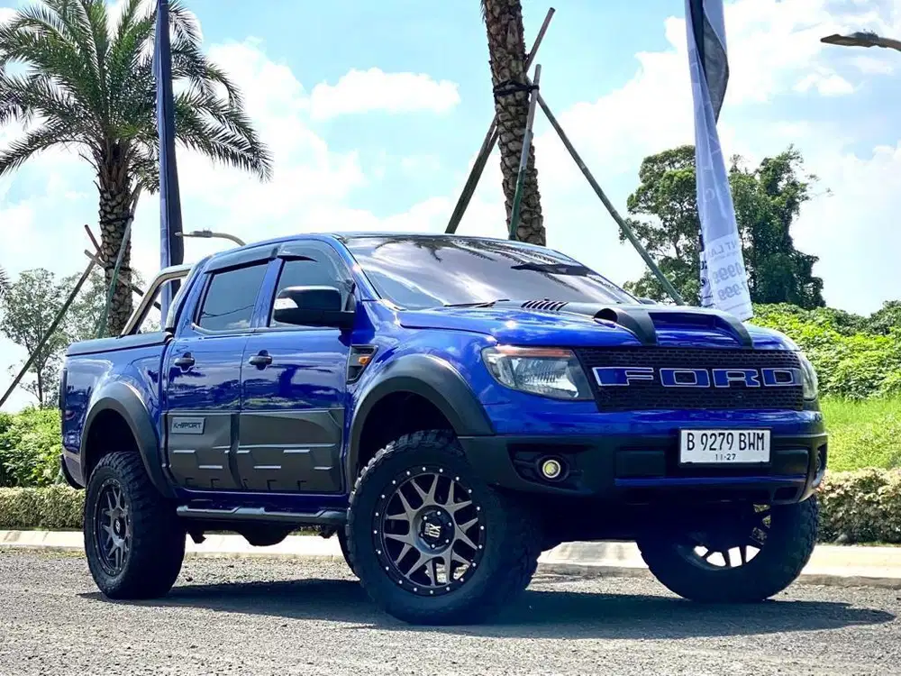 FORD RANGEE DOUBLE CABIN 2012 XLT WILDTRACK MT FULL MODIF TINGGAL PAKA