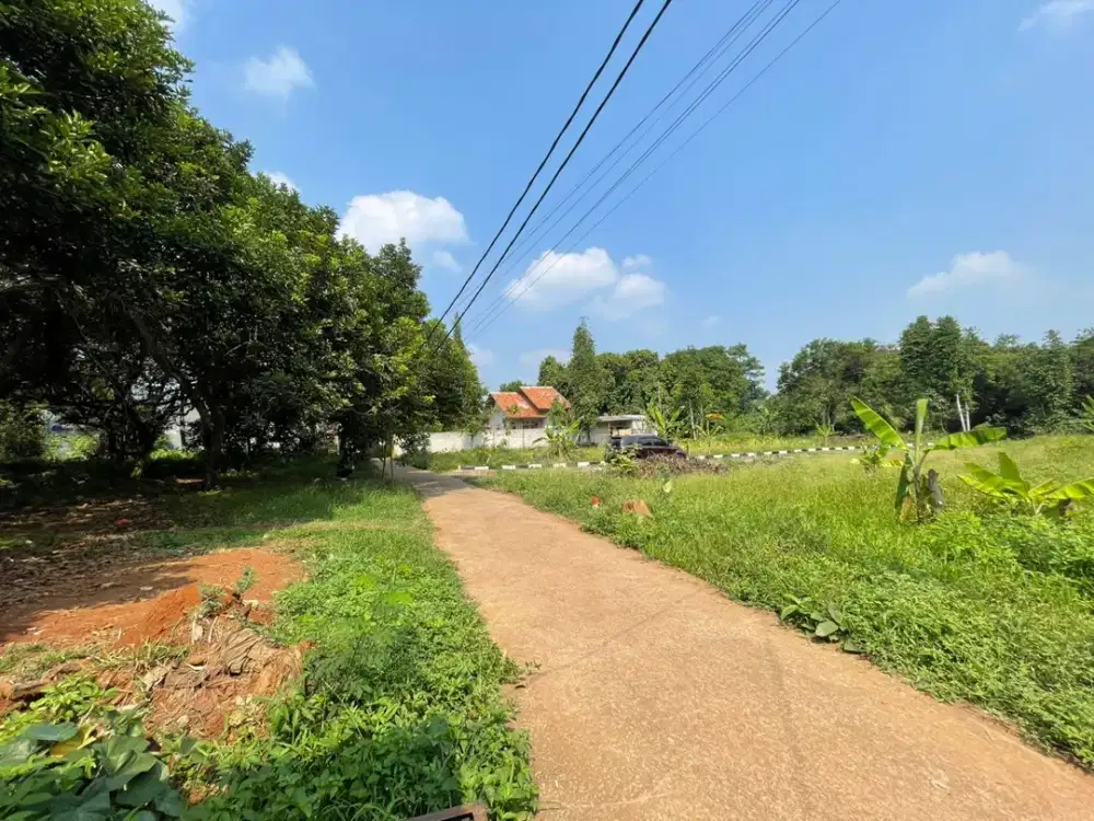 Tanah Kavling 1Jtan Setu Bekasi - Strategis Invest/Hunian - 8 Menit Tol Burangkeng - SHM Siap Balik Nama