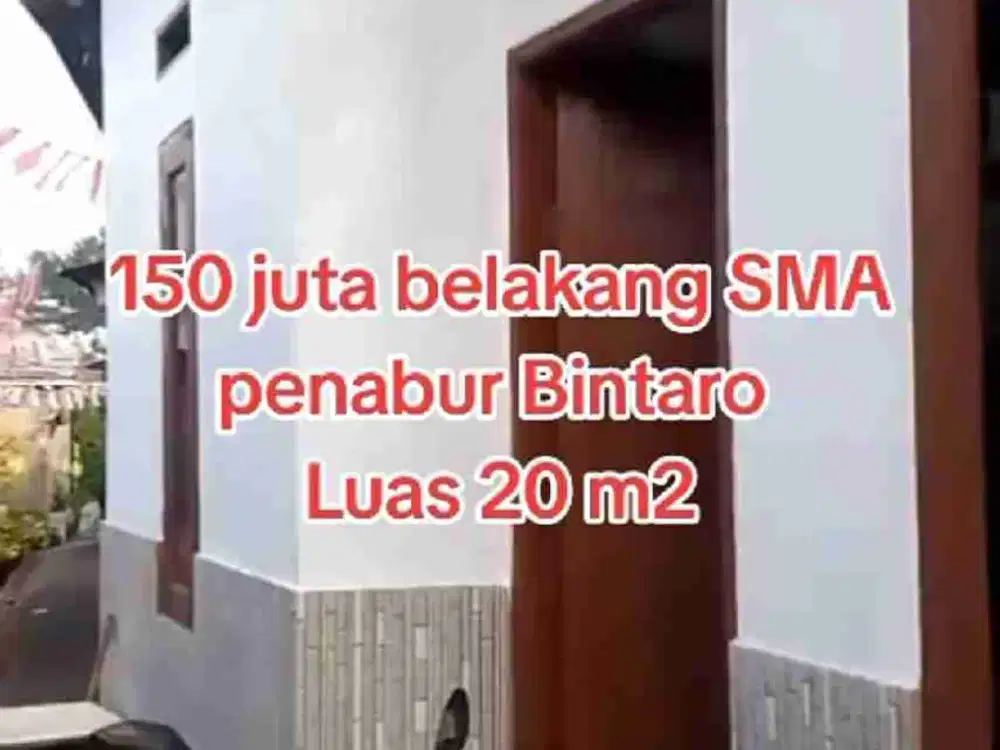 Jual rumah murah Bintaro