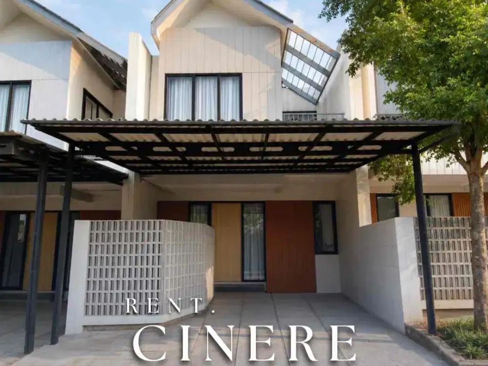 Rumah Disewakan Dalam Cluster One Gate Strategis