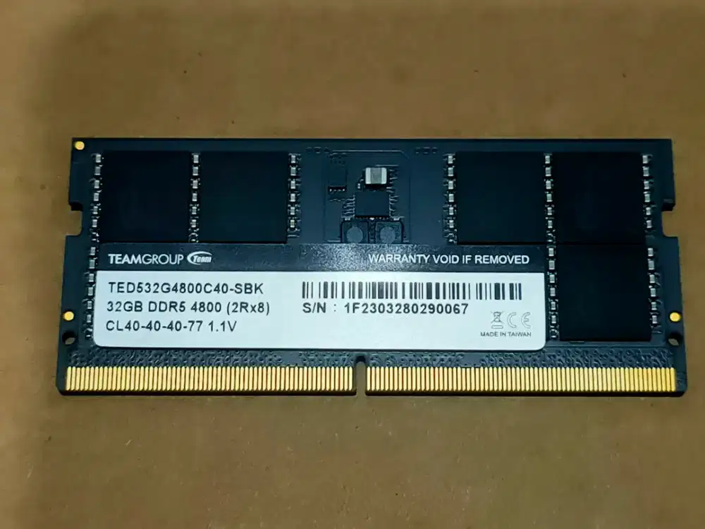 Jual RAM laptop DDR 5 32GB