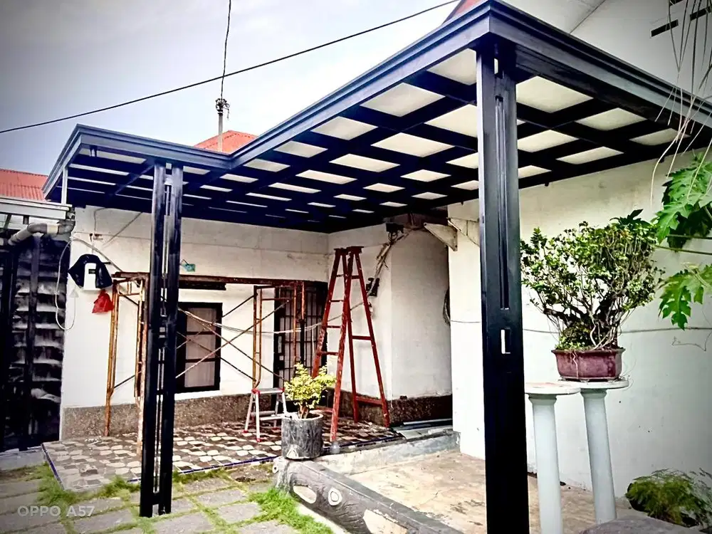 Kanopi atap alderon