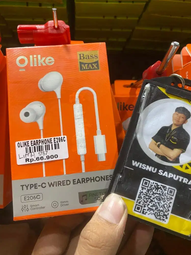 HEADSET OLIKE E206C TYPE C|ATLANTIS DAHSYAT