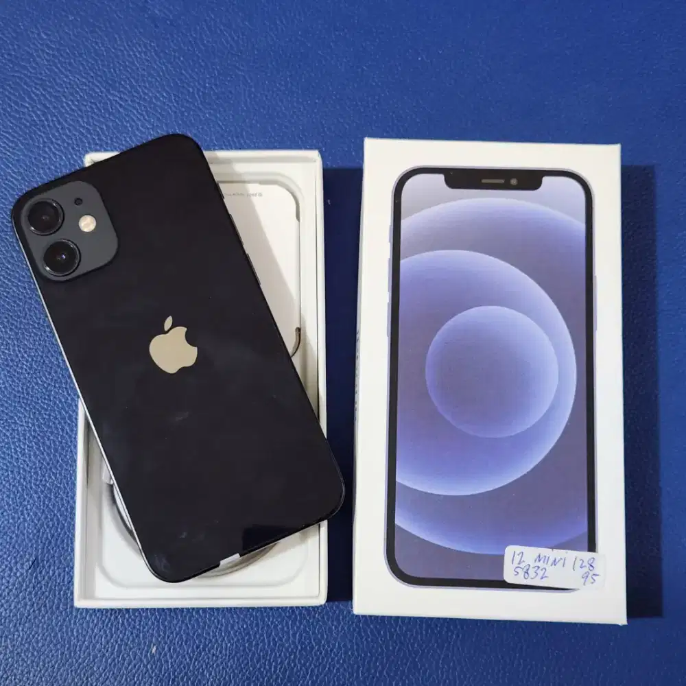 iPhone 12 mini 128gb fullset mulus no minus