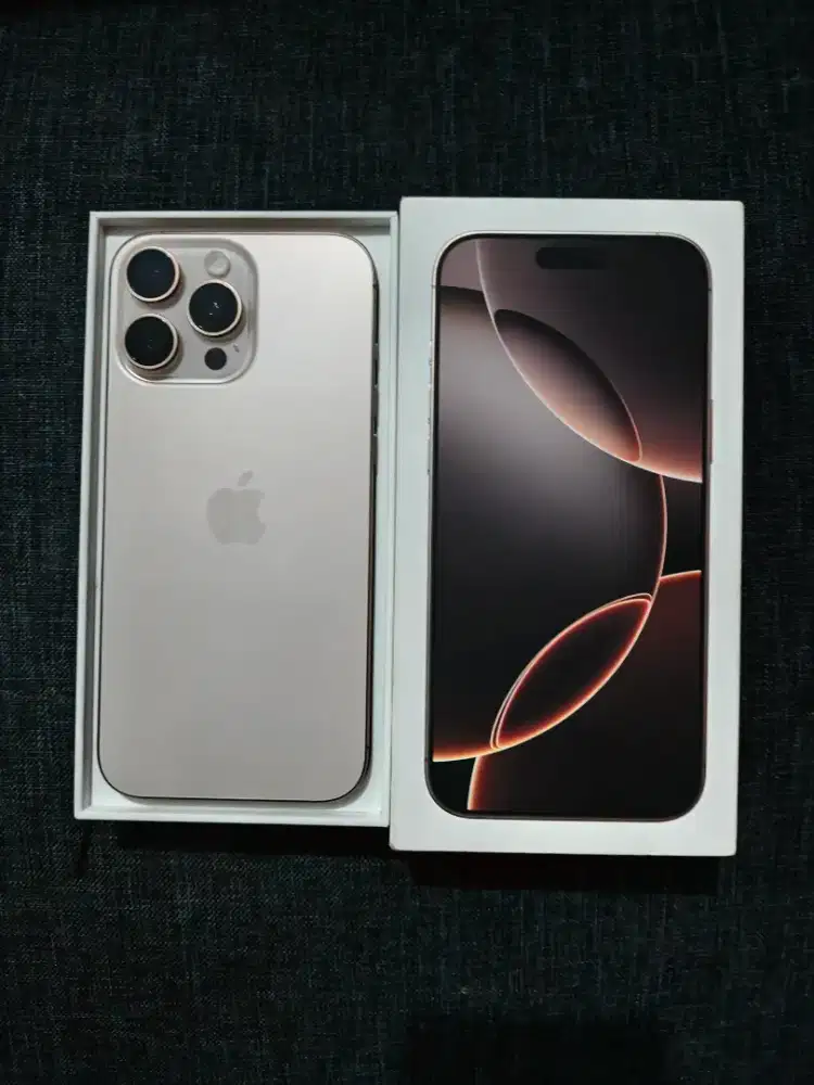 iphone 16 promax 256 desert titanium