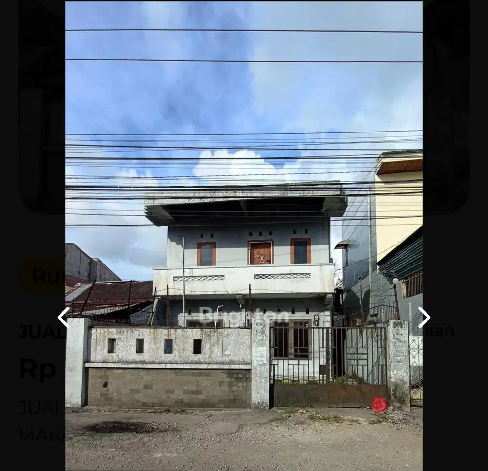 JUAL MURAH  - SHM RUMAH DI VETERAN UTARA MAKASSAR
