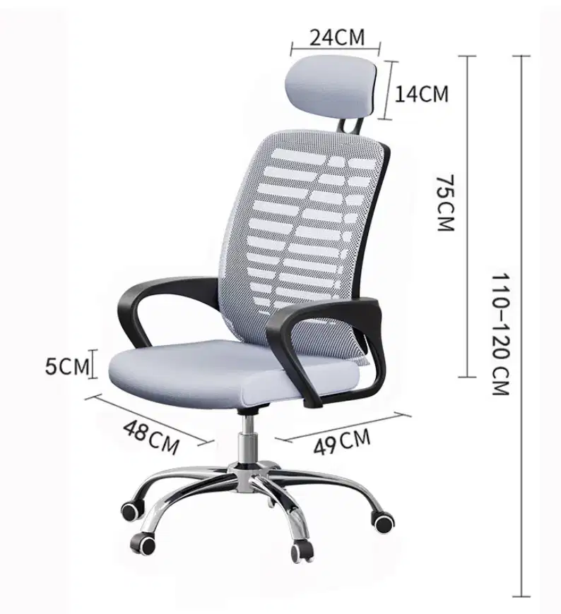 kursi kantor roda, second murah