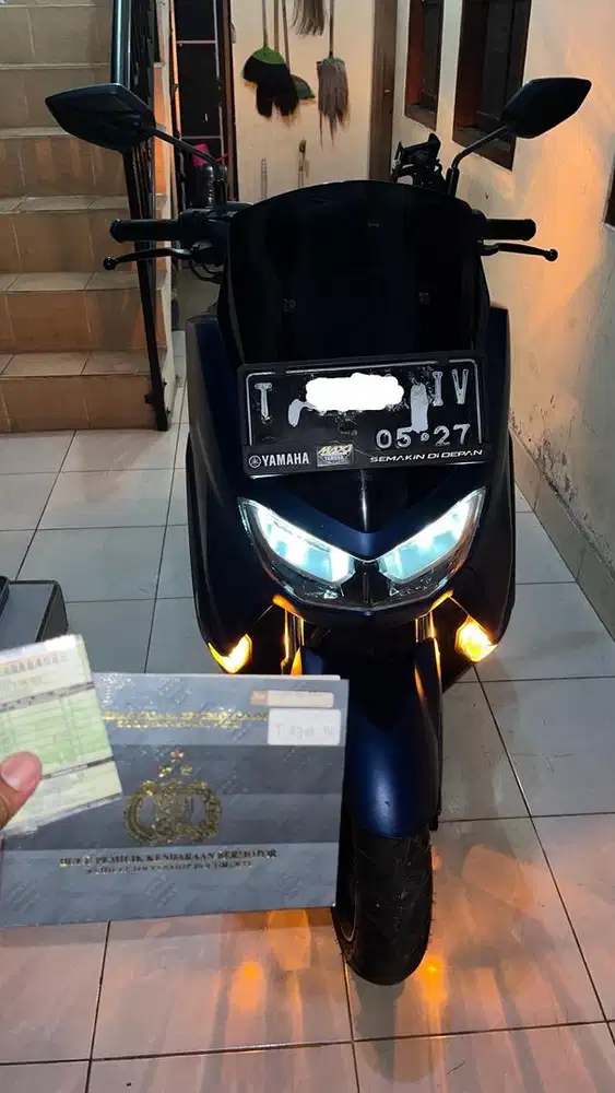 ALL NEW YAMAHA NMAX 155 CC NON ABS MATTE BLUE