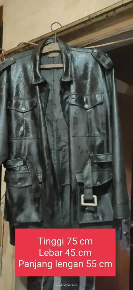 JAKET KULIT ( SEMI ) PANJANG