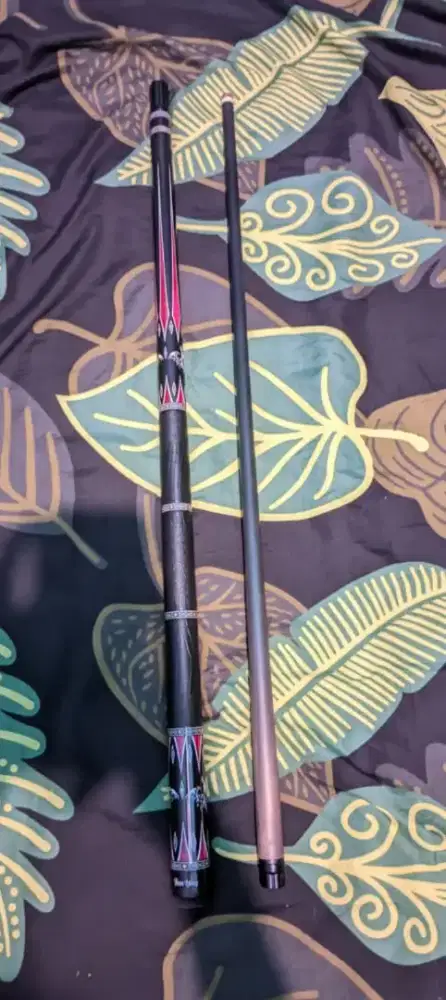 Stik billiard carbon asli