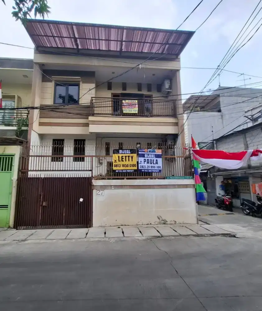 Dijual cepat rumah pademangan timur hook jalan raya