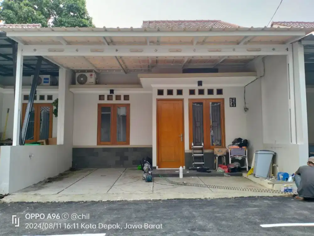 Kanopi alderon single layer terpasang