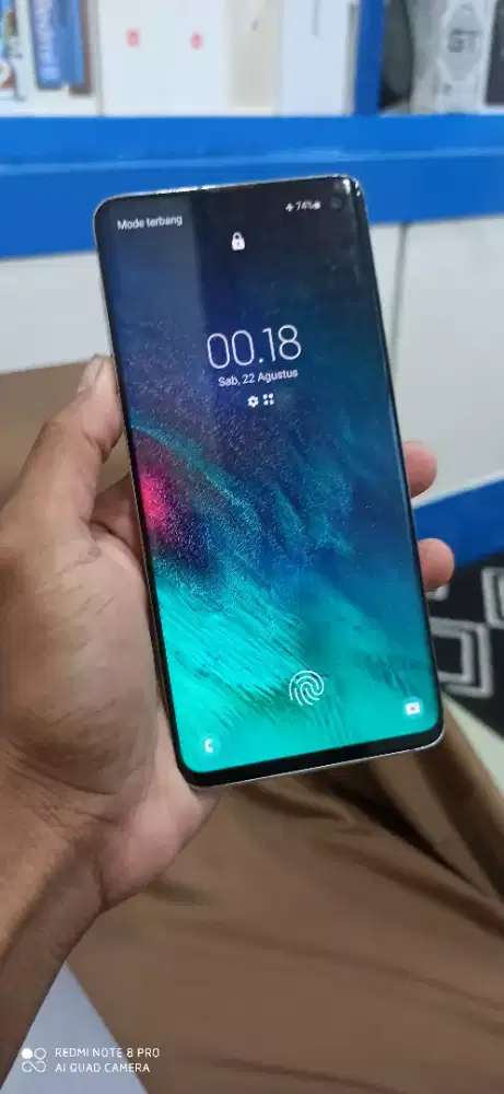 Samsung s10 ( 8/128 ) Fullset Ori