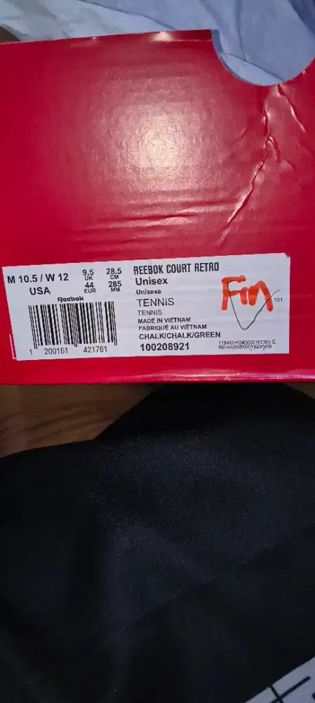 Sepatu Reebok Court Retro Original