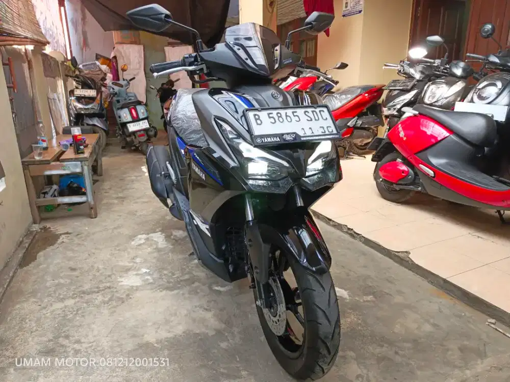KM 4RB YAMAHA AEROX ALPHA 2025 BLN 11 BS TT 2024 DI CILEDUG HARGA PAS