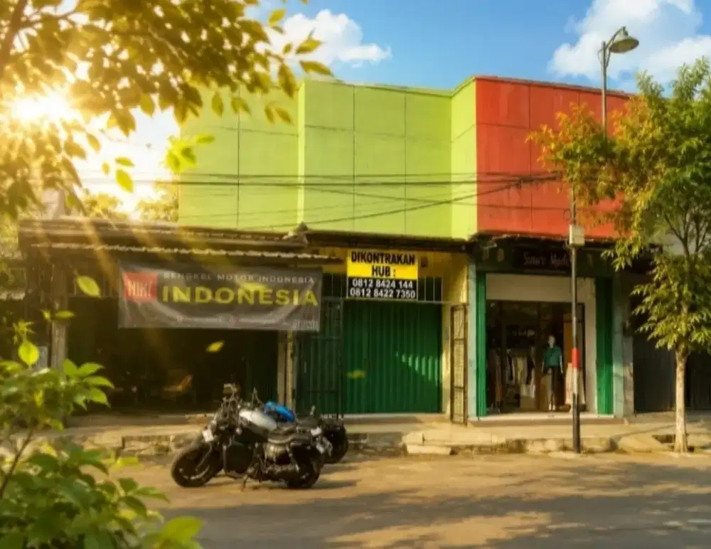 DIKONTRAKAN RUKO STRATEGIS DEKAT SMB
