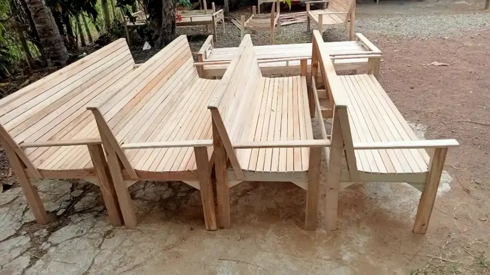 Jual kursi panteu Kaye kree/tirai tangga lipat