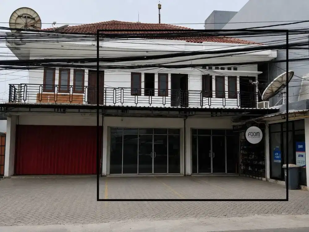 Disewakan Ruko Gandeng Ex-Indomaret di Jalan Kahfi 1 Jagakarsa – 2 Lantai, LT 120 m², LB 360 m²