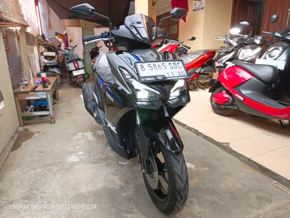 KM 4RB YAMAHA AEROX ALPHA 2025 BLN 11 BS TT 2024 DI CILEDUG HARGA PAS