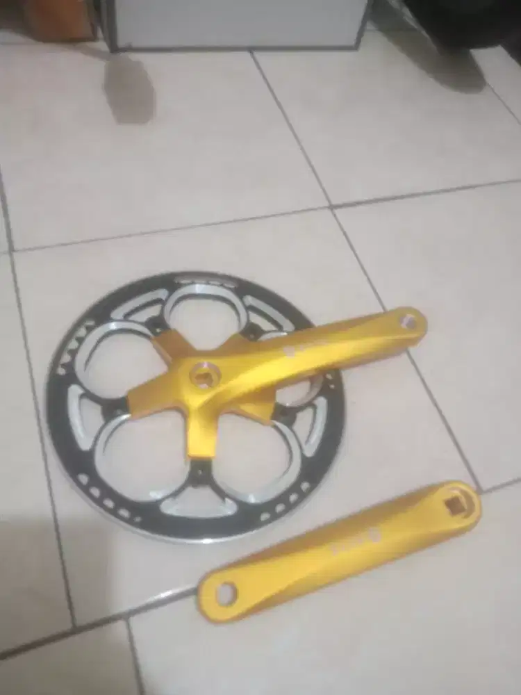 Crank ht1 sepeda gunung/mtb beli baru di shopee 299 bahan Aloy