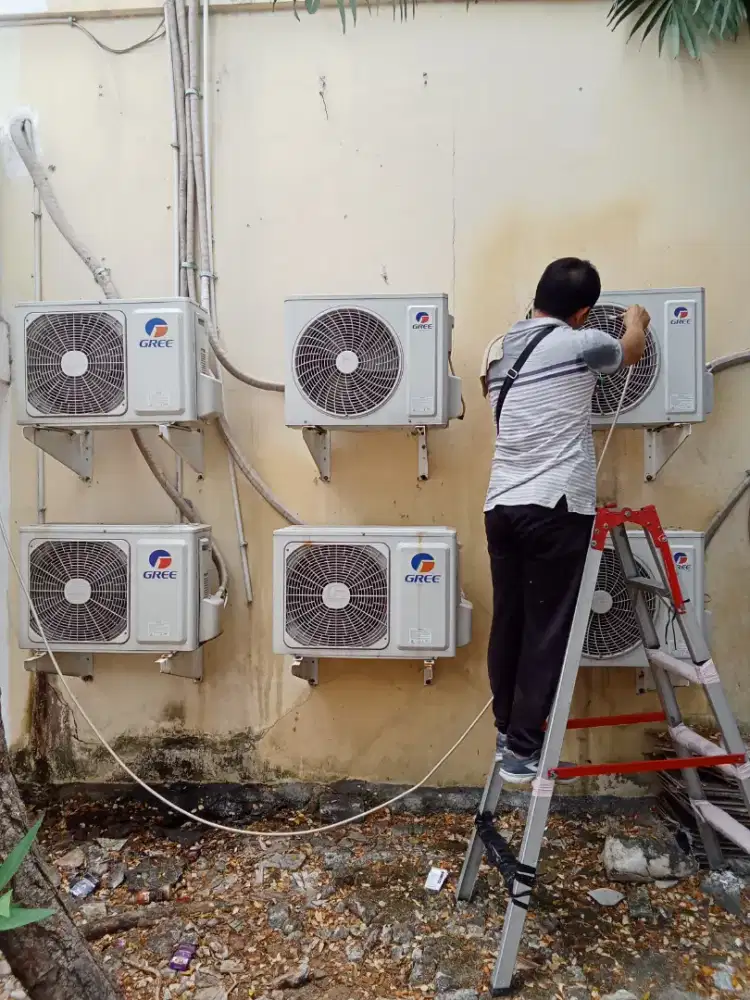 Jasa service AC kulkas mesin cuci pompa air