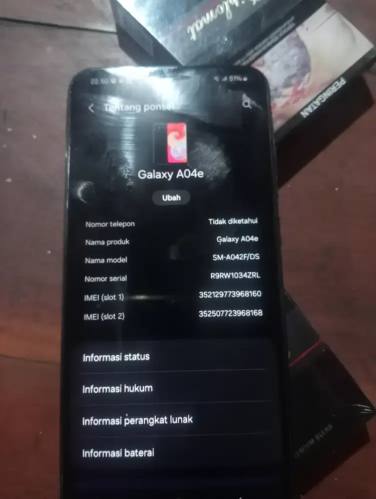 samsung a04e barangan