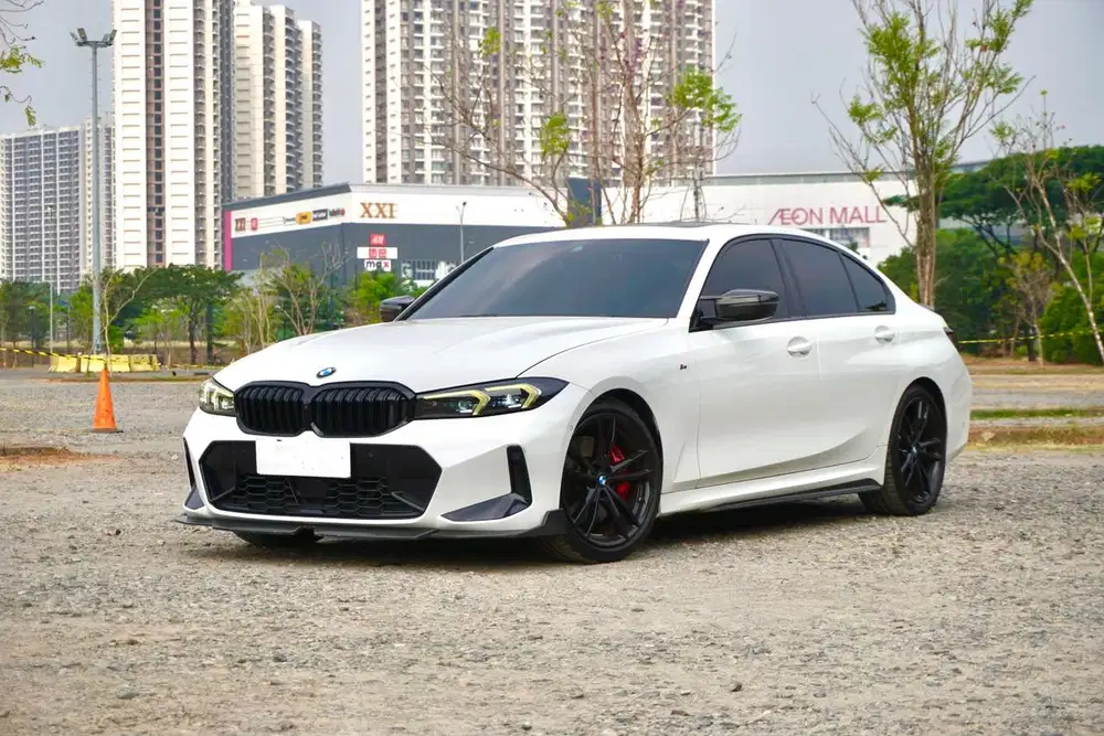 BMW 330i G20 LCI MSport Pro B48 2024 Putih Modif Rare DP low Warranty