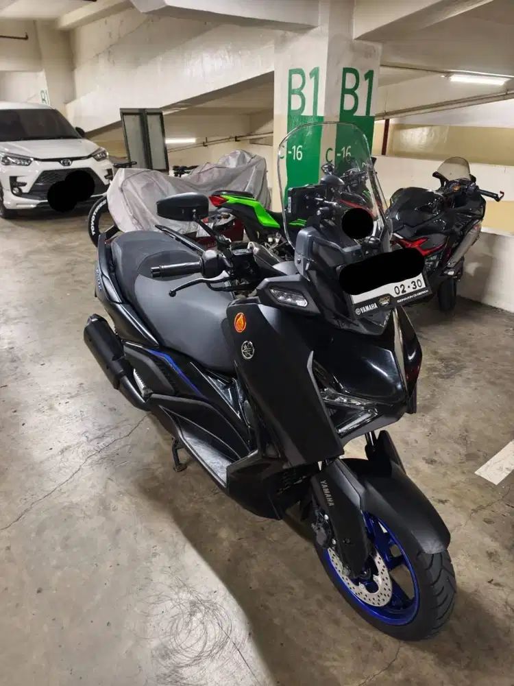 Xmax 2025 connected, Free Dashcam, pajak 02/27, Plat B JakBar