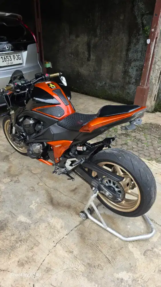 Kawasaki Z 800 2014 Plat AB Low KM Orange Candy