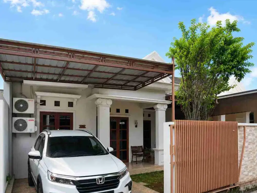DIJUAL – Rumah Full Furnished Bebas Banjir 5 Menit ke Stasiun
