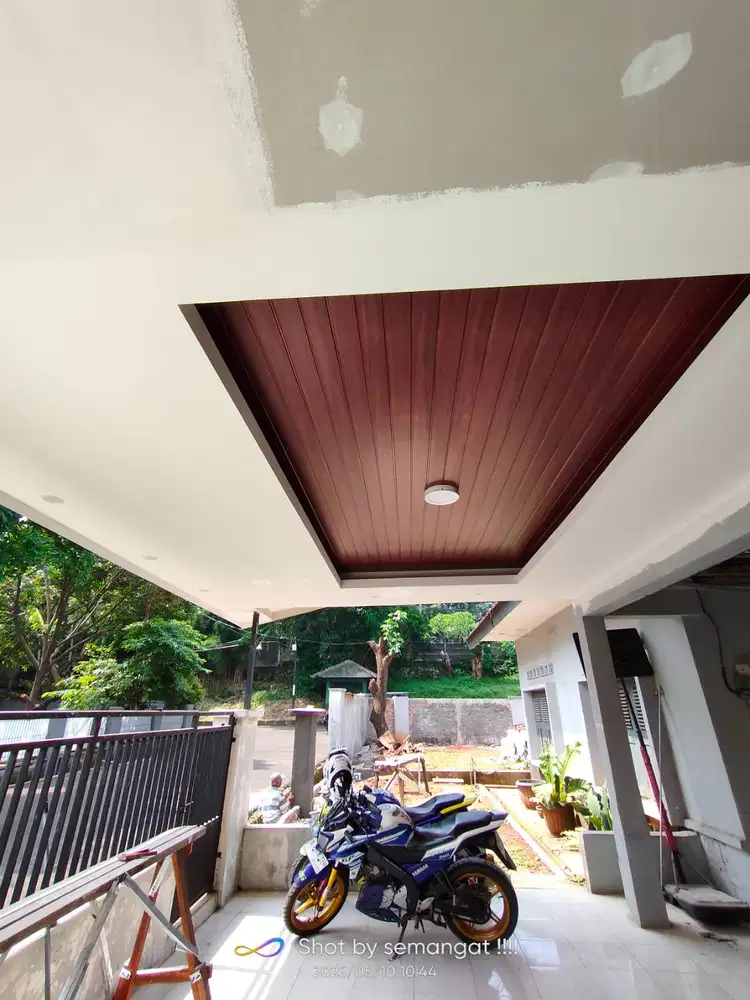 Peralatan rumah dekorasi plafon gypsum tukang bangunan
