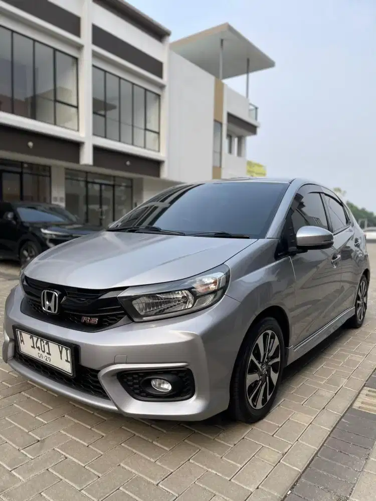 BRIO RS 2019 SILVER MANUAL KM 70rb PAJAK PANJANG TANGAN PERTAMA GRESS