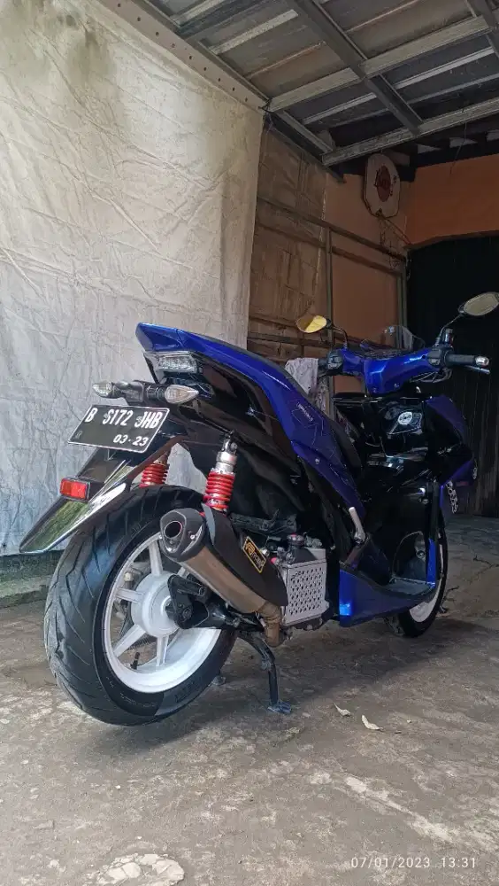 Aerox modif ganteng jarang pakai