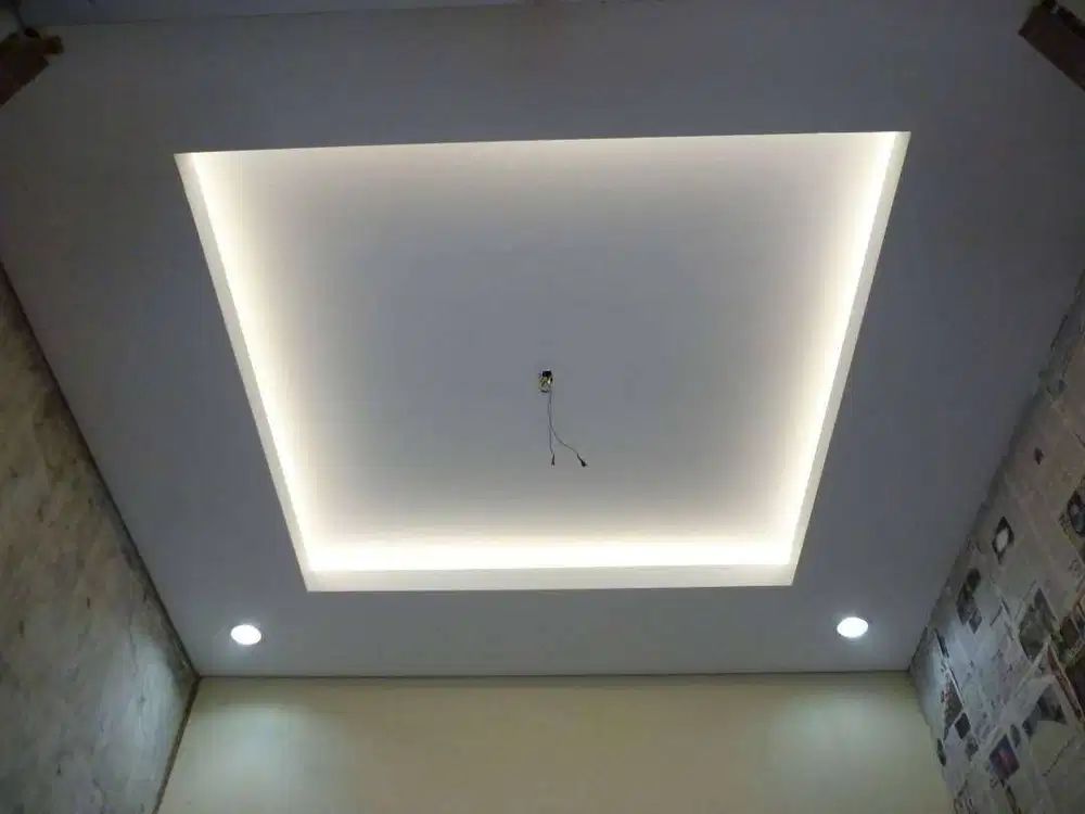 Furniture rumah buat ruangan dengan gypsum cepat efisien dan efektif