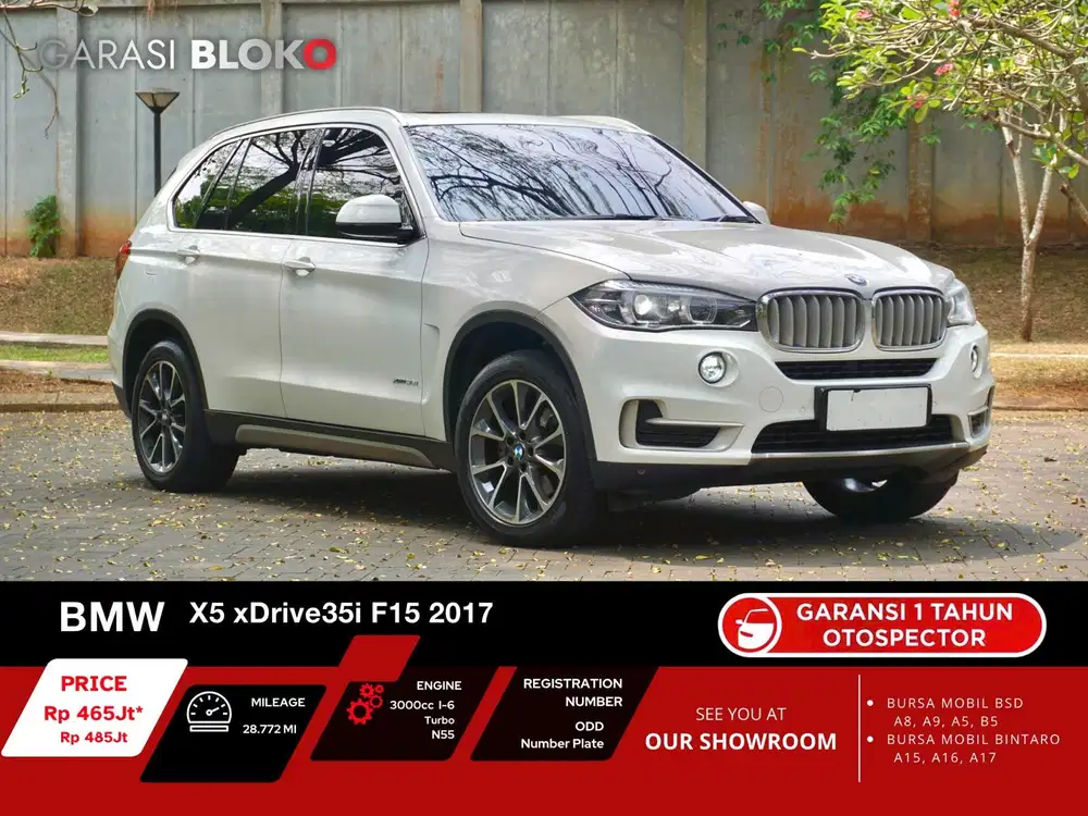 BMW X5 F15 xDrive35i xLine N55 2017 / 2018