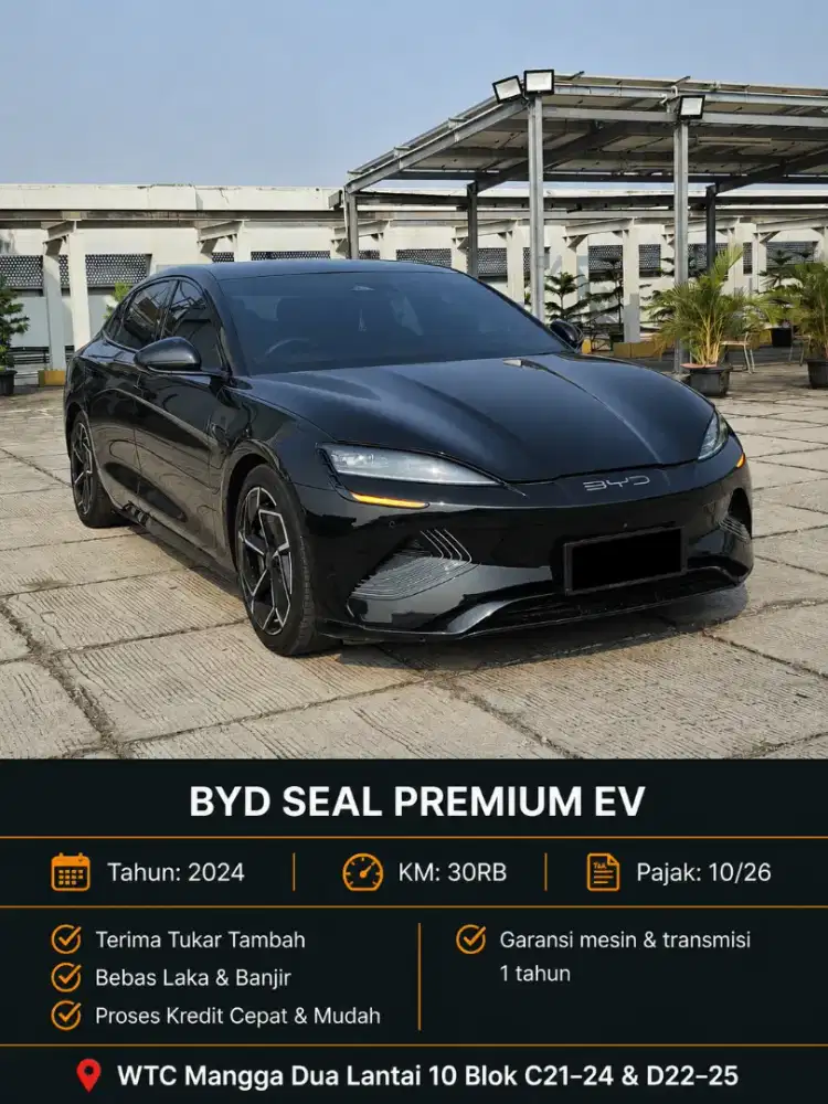 BYD SEAL PREMIUM EV tahun 2024 km30rb