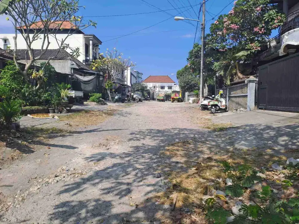 Di jual tanah langka dengan luas 125 M2 akses jalan 10 mtr di jalan buluh indah Gatsu Barat Denpasar