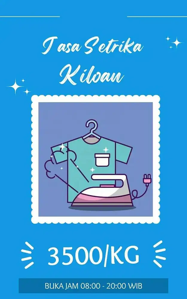 Bg- LAUNDRY  - Solusi  Tepat Cucian Anda-