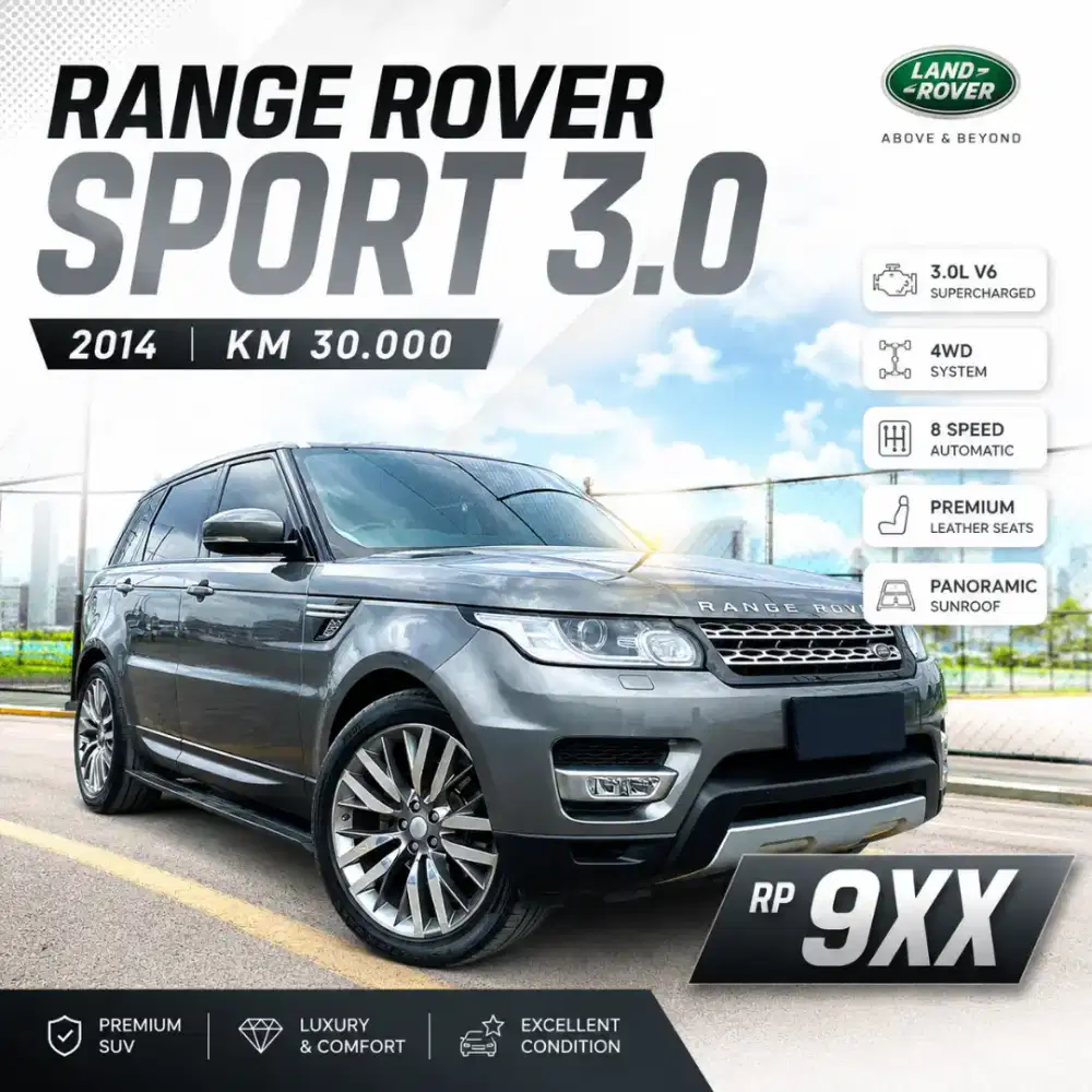 [ODO 20.000] RANGE ROVER SPORT 3.0 HSE ATPM