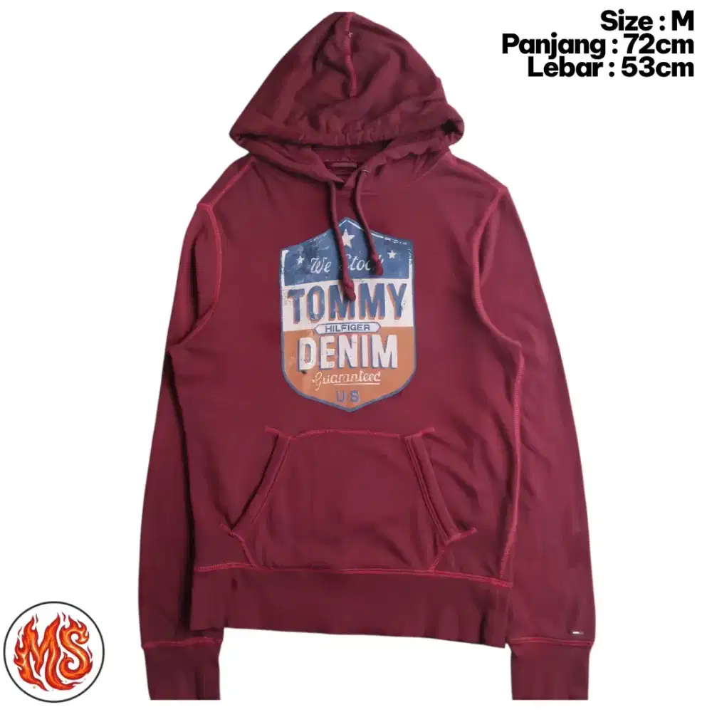 Hoodie TOMMY HILFIGER Red